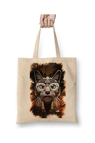 Toyaso Τσάντα αγορών με μακρύ χερούλι, τσάντα παραλίας, λευκή υφασμάτινη τσάν...