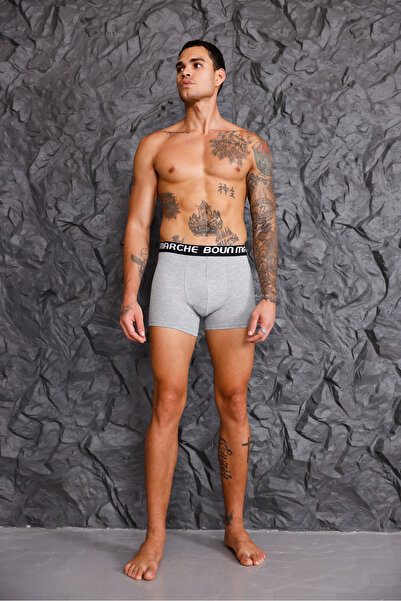 BOUN MARCHE Ανδρικά εσώρουχα Boxer ελαστικό ύφασμα Premium 6-συσκευασία HAROLD