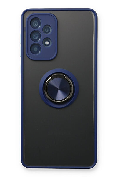 NewFace غطاء سيليكون لهاتف سامسونج جالاكسي A53 5G من إس بي تي آر إن إس مع حلق...