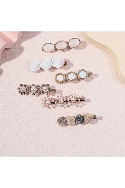 Accessories Hei White Stylish Daily Use Women's Hair Accessory Hairpin Set