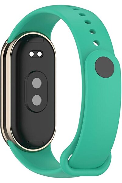 bbtech Xiaomi Smart Band 10/9/8 Compatible Silicone Band Mi Band 10/9/8 Flexible Sports Classic Strap