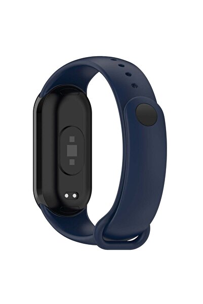 bbtech حزام سيليكون متوافق مع شاومي سمارت باند 10/9/8، حزام رياضي مرن كلاسيكي