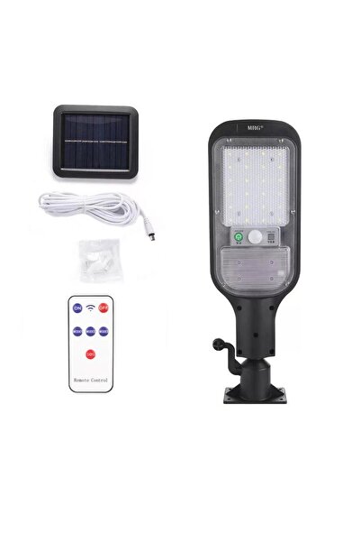 MRG Solar street lamp A-HS-8011D, Solar panel, 120 LED, Black
