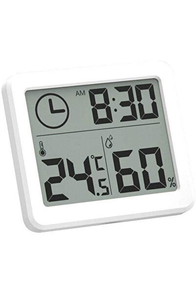 MRG Mini Weather Station M-365, For Indoors, Thermometer, Hygrometer, White
