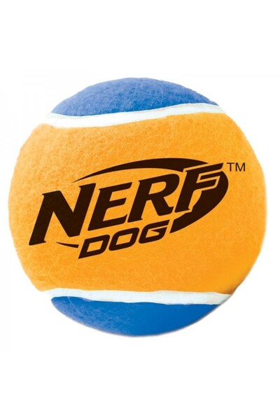 Nerf dog SQUEAKER TENNIS BALL - MEDIUM (Pack of 3 Balls)