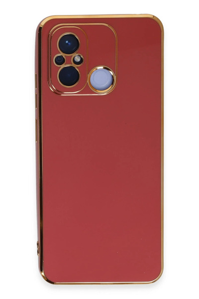 NewFace Sptrns Xiaomi Redmi 12C Case Volet Silicone (180032) - Red