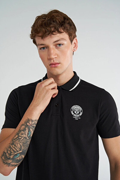 hummel Ανδρικό μπλουζάκι Wayne Polo Collar