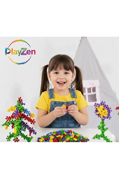 PlayZen Master Molecules Eğitici Yaratıcı Molekül Stem Eğitimi Uyumlu 5 Renk 120 Parça Eğitici Oyuncak