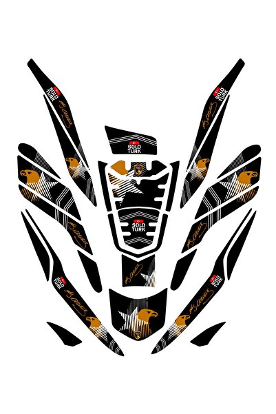 Honda Pcx 2021-2024 Model Atatürk Solo Türk Tema Tank Pad