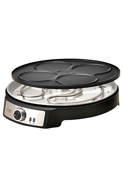 adler 2 in 1 Pancake Maker, 30 cm, 1600W, Double Plate, 2 Year Warranty