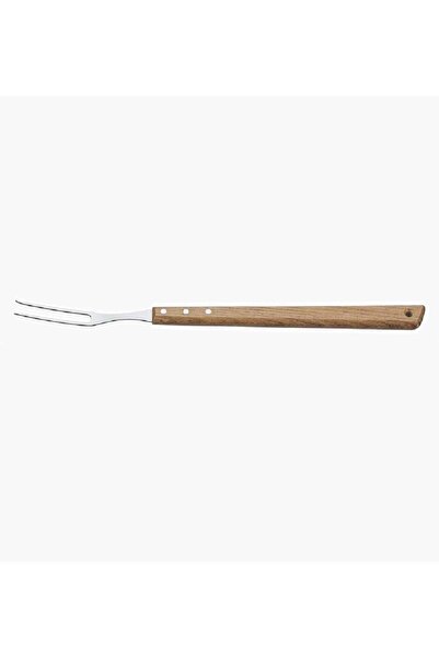 Generic Tramontina Churrasco 46cm Stainless Steel Carving Fork with Wooden Ha...