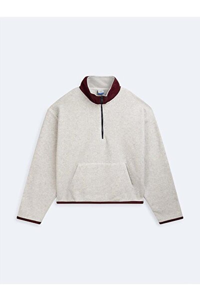 Ltb Zerapa Half Zipper Women's Sweatshirt