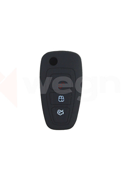 WEGNA غطاء حماية لمفتاح الإشعال من السيليكون لسيارات فورد ترانزيت-مونديو-فوكس...