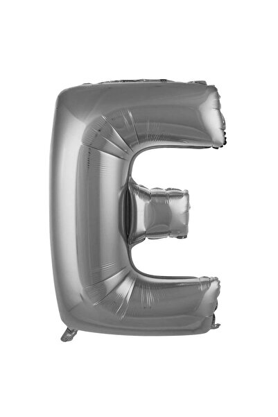 Baloncu Dükkanı بالون حرف E فضي، جميع الحروف 34 بوصة