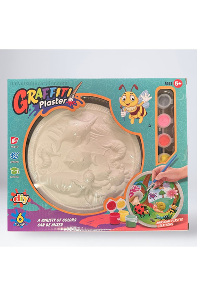Universul Jucăriilor 3D Graffiti Plaster Painting Set