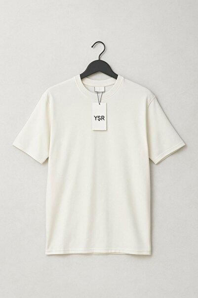 YŞRLİNE COLLECTİON YŞR ΚΟΝΤΟΜΑΝΙΚΟ ΜΠΛΟΥΖΑΚΙ ΜΕ ΣΤΡΟΓΓΥΛΗ ΛΑΙΜΟΥΡΑ ΑΠΛΗ ΓΡΑΜΜΗ