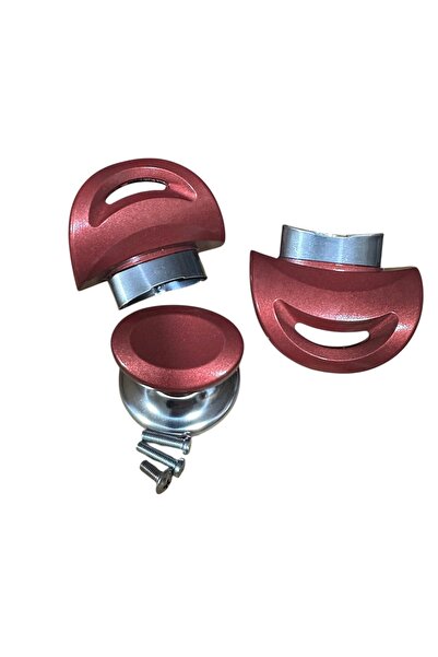 MFS Bütün Tencere Ve Tavalara Uygun Sap Kulp Tutamak Seti Tencere Sapı Tek Vi...