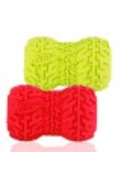 Nerf dog NERF Tire Feeder Red-Green (Medium) for Dog