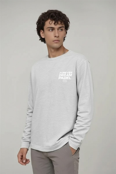 Klotho MAIA Men's Grimelange Colored Padel Themed Sweatshirt