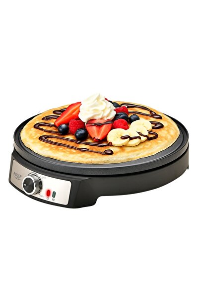 adler 2 in 1 Pancake Maker, 30 cm, 1600W, Double Plate, 2 Year Warranty