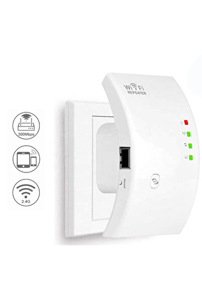 MRG Ενισχυτής δικτύου Wi-Fi M539, 300 Mbps, WLAN 2,4 GHz, Λευκό