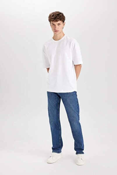 DeFacto Sergio Regular Fit Normal Waist Pipe Leg Jeans (24 Au)