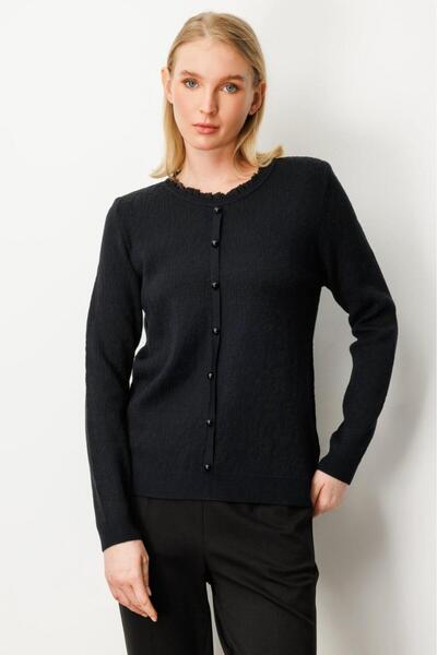 KATREGİYİM On Fashion Ruffle Detailed Knit Sweater