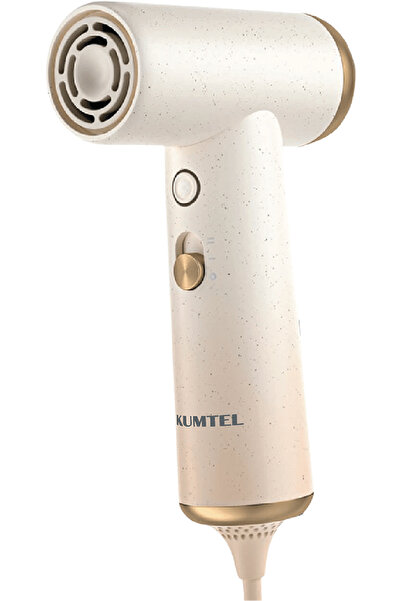 KUMTEL Mini Saç Kurutma Makinesi Bej HHD-07