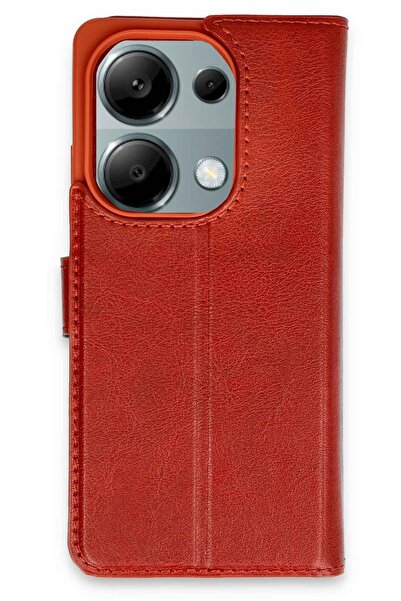 NewFace Sptrns Xiaomi Poco M6 Pro 4g Case Trend S Plus Flip Cover Case (185423) - Red