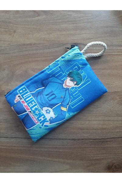 OWLBAG COMPANY OWL BAG Blue Lock - Rin İtoshi Портмоне с мотиви, калъф за мол...