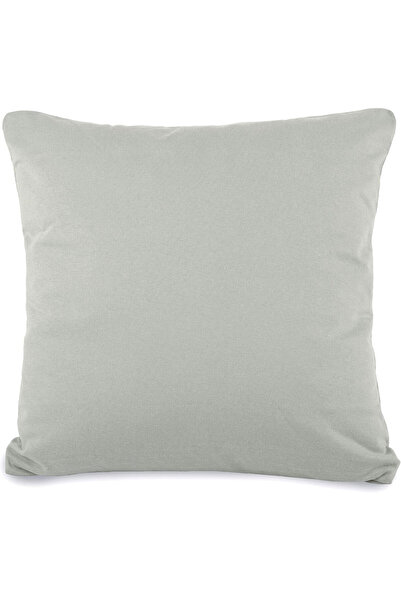 OEM Set of 2 CelinaTex pillowcases, 100% cotton jersey, with zipper, 80x80 cm, silver gray