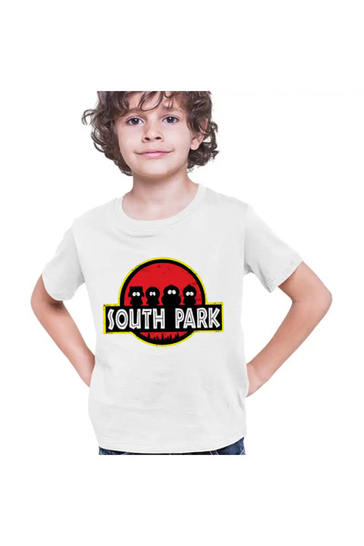 OEM Tricou Copii Baieti South Park Jurassic Dinozauri T-Rex