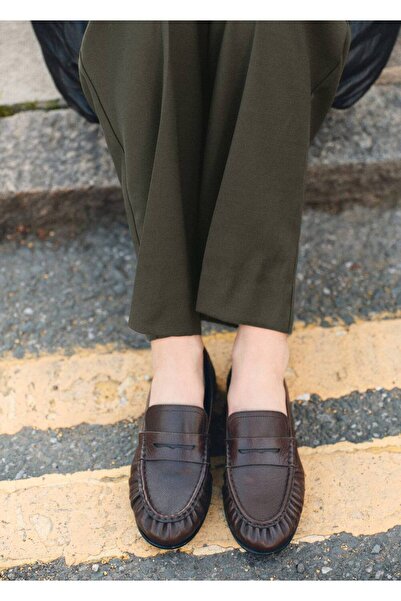 MANGO Woman Deri penny makosen