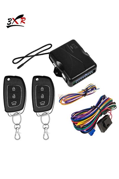 3XR Universal Remote Keyless Entry System with Central Door Locking, Trunk Release, Remote Car Locat
