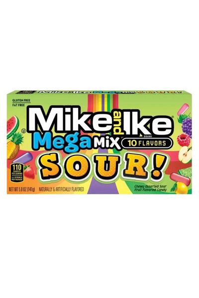 Mike & Ike Mike and Ike Mega Mix SOUR! Chewy Candy 120g