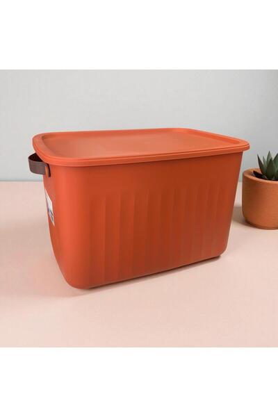 Online Home Market Boxsis Mix 10, 15 and 20 Lt Multi-Purpose Organizer Box with Lid – Decorative Storage Box