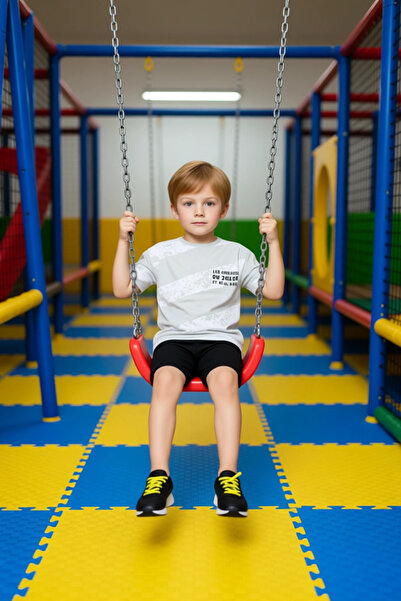 PayBuy Boys' Cotton Crew Neck Short Sleeve T-Shirt and Shorts Set, High Quality, Stylish, Comfortable