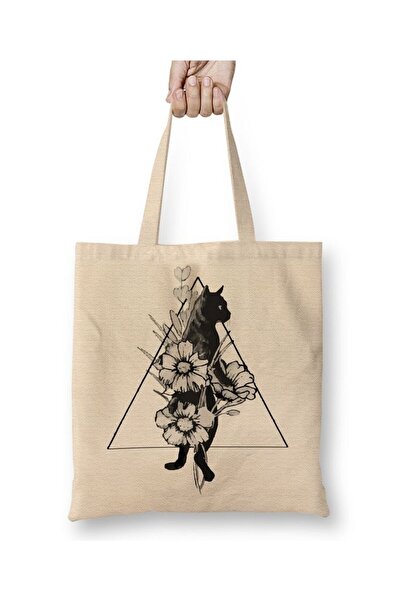 Toyaso Τσάντα αγορών με μακρύ λαβή, τσάντα παραλίας, λευκή υφασμάτινη τσάντα ...