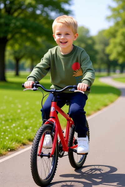 PayBuy Boys' Cotton Knitted Crew Neck Regular Fit Sweatshirt and Sweatpants Set Quality Stylish