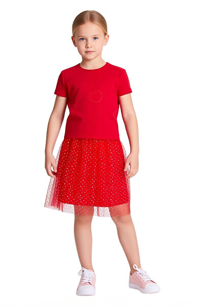 PayBuy Girl's 100% Cotton Top and Tutu Skirt Combination, High Quality, Stylish, Comfortable, Casual
