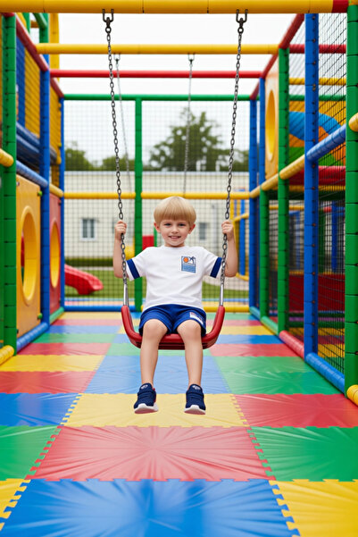 PayBuy Boys' Cotton Printed Short-Sleeved Shirt Collar Top and Shorts Set Quality Stylish Comfortable