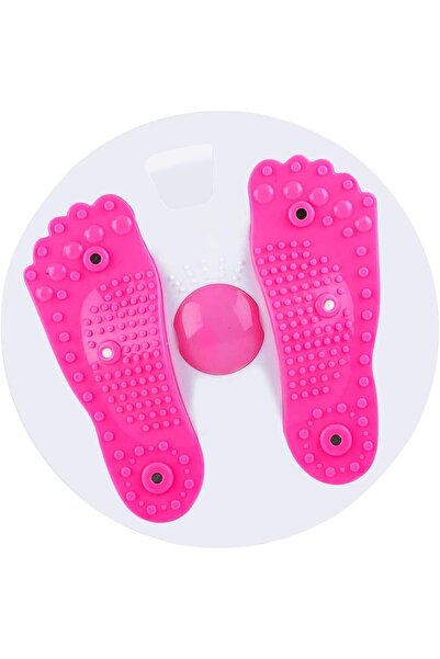 YYST Waist Twist Disc Twist Board Fitness Turntable with Foot Massage