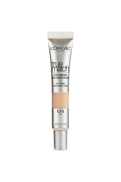 L'oreal - True Match Cream Concealer 0.5% Pure Hyaluronic Acid - C1-2, 12 ml