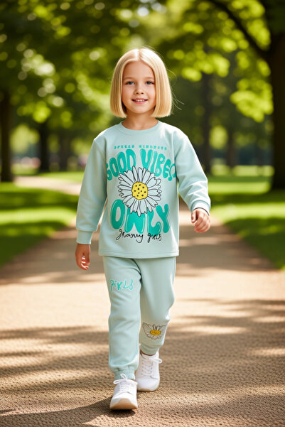 PayBuy Girls' Cotton Comfortable Pajama Set Floral Design and Comfortable Wear Quality Stylish Casual