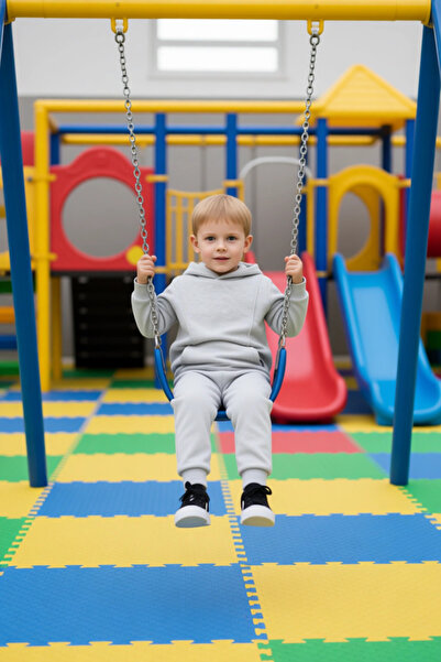 PayBuy Boys' Hooded Sweatshirt and Sweatpants Two-Piece Set Comfortable Casual Wear Good Quality