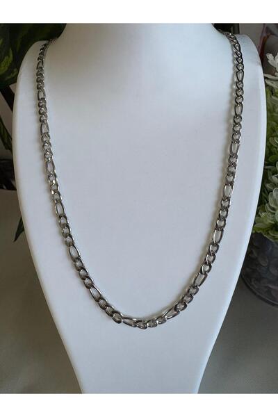 PINARIN TAKI DÜNYASI AKSESUAR سلسلة كلاسيكية من الفولاذ الفضي 316L للجنسين