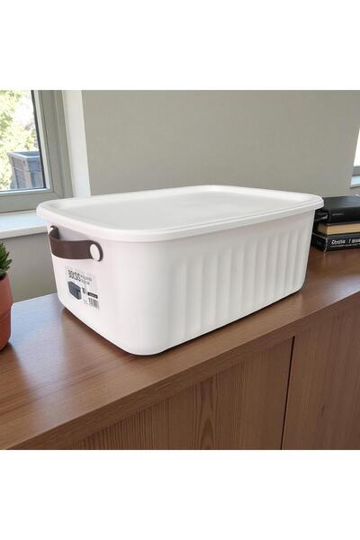 Online Home Market Boxsis Mix 10, 15 and 20 Lt Multi-Purpose Organizer Box with Lid – Decorative Storage Box