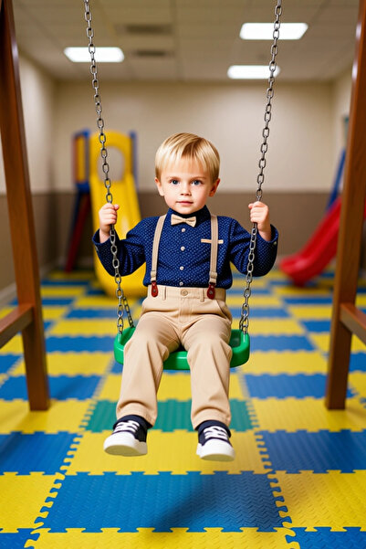 PayBuy Boys' Stylish Polka Dot Shirt Pants and Suspenders Set Quality Stylish Comfortable Casual