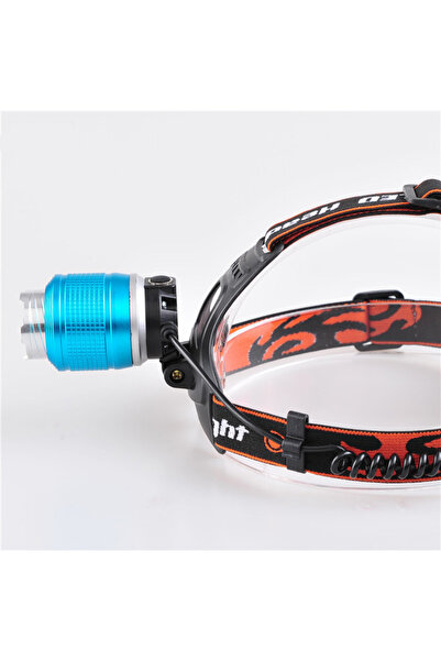 MRG M830 Headlamp, Rechargeable, SMD T6, Zoom, Aluminum