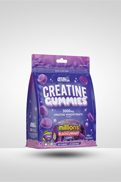 applied nutration Creatine Monohydrate Blueberry Gummies (400g) - Applied Nutrition Creatine Gummies